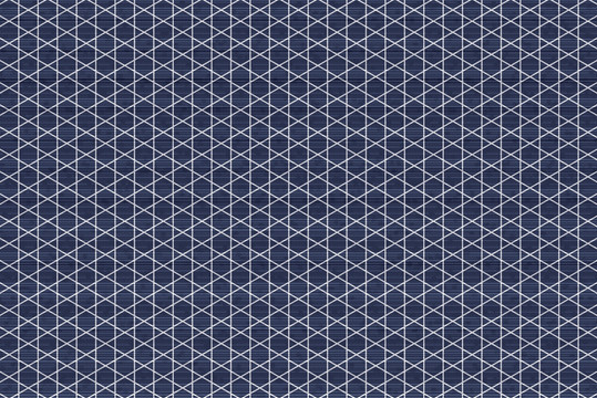深蓝色北欧现代地毯图案