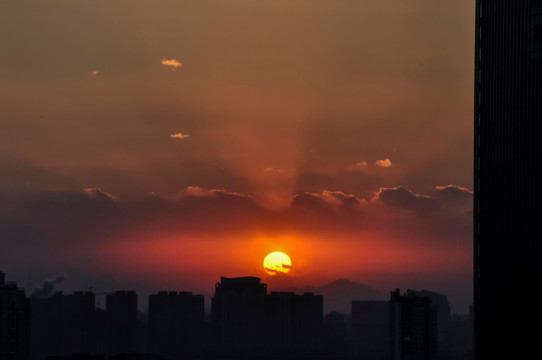 落日夕阳