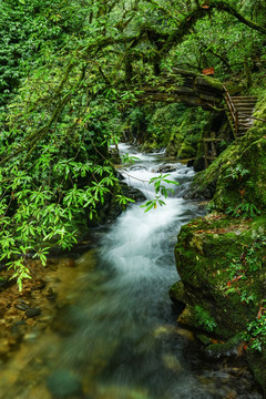 石门峡小桥流水