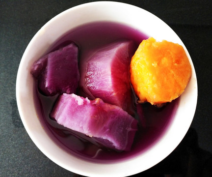 一碗紫薯