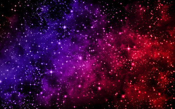 浪漫紫色星空背景