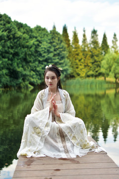 古风古装美女汉服写真中国古典风
