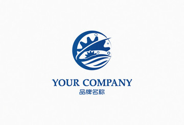 海参海鲜水产logo