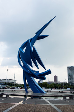 芜湖奥体中心雕塑