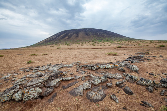 内蒙古乌兰察布火山群风光