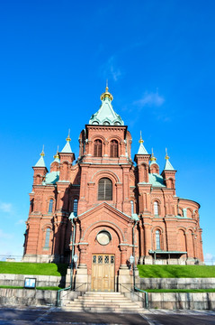 芬兰赫尔辛基乌斯别斯基教堂