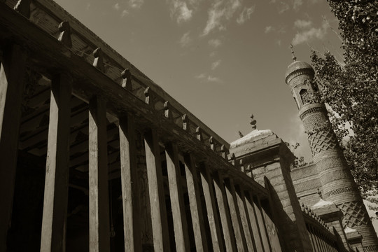 喀什印象之加满清真寺