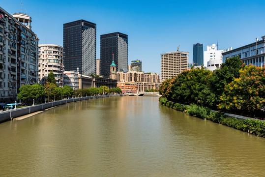 上海苏州河景