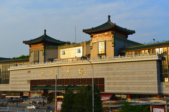 北京红桥市场中式风格建筑