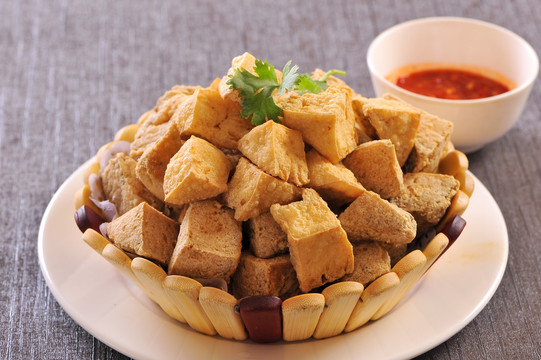 干煎臭豆腐