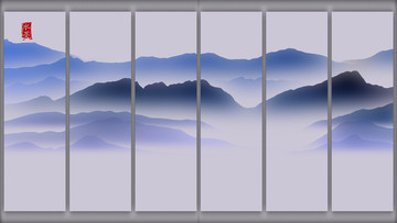 水墨背景
