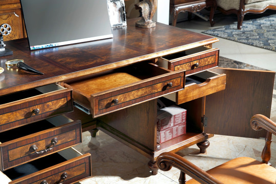简美实木书桌