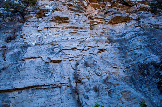 山崖石纹