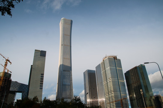 中国尊高楼
