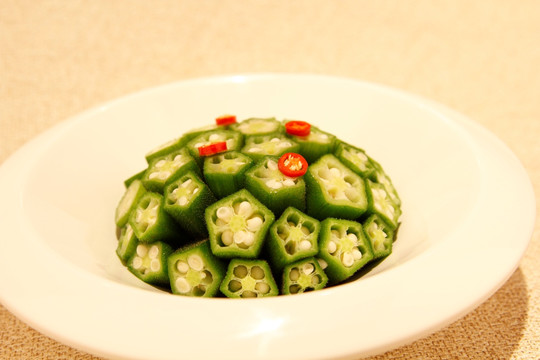 鲜辣秋葵