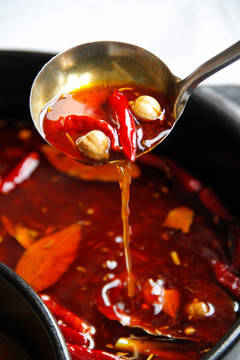 红油火锅汤底