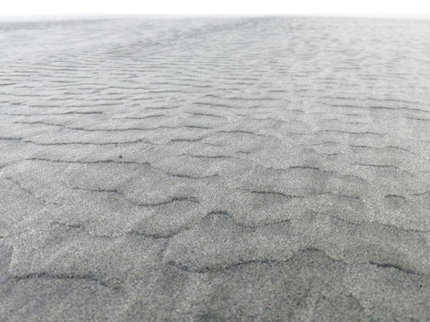 沙滩沙痕