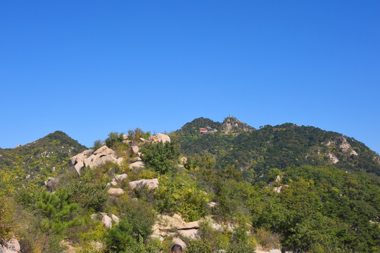 天津盘山风光