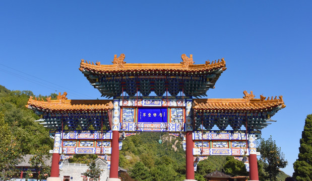 天津盘山风光