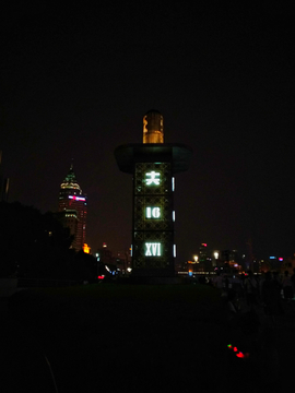 上海浦西建筑夜景