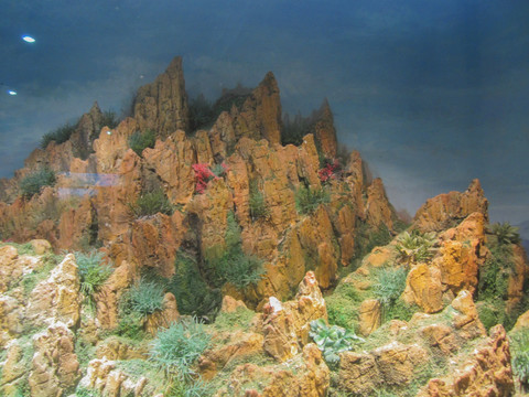 山石地形模型