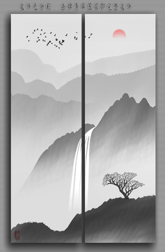 山水画