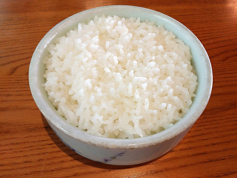 白米饭一碗