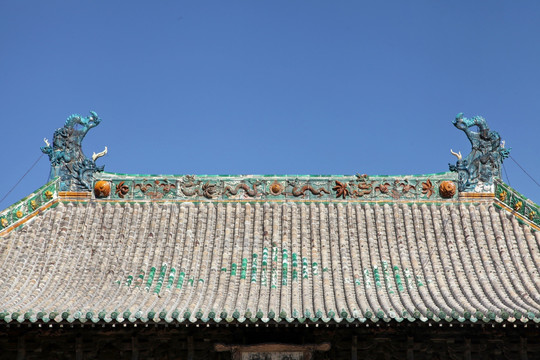 芮城永乐宫大殿