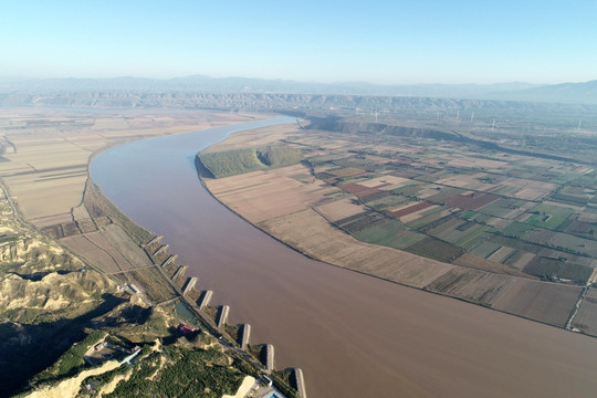 大禹渡黄河风景