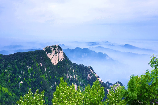 水墨泰山