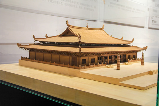光孝寺建筑模型