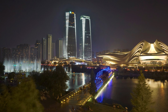 梅溪湖夜景
