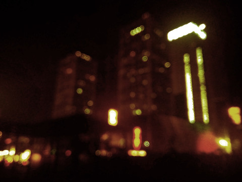 城市灯光