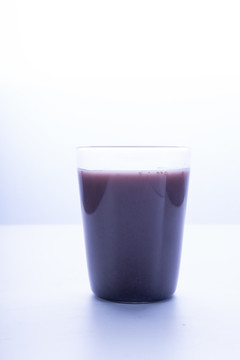 紫薯黑米汁