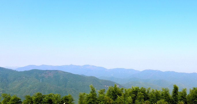 杭州莫干山风光