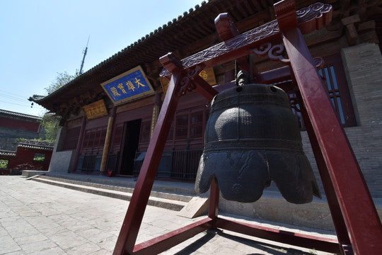 晋祠奉圣寺大雄宝殿