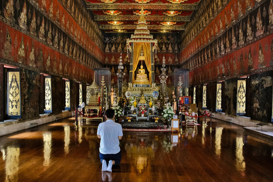 泰国寺庙建筑装潢