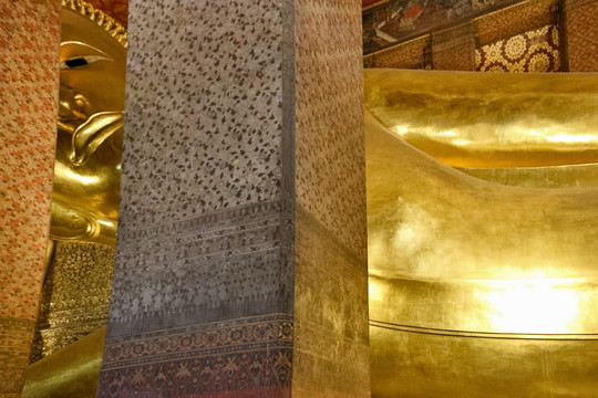 泰国曼谷卧佛寺卧佛