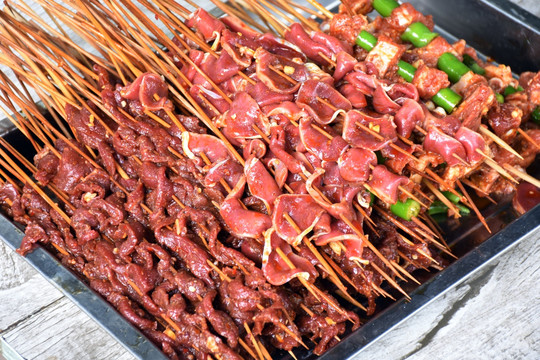 烧烤肉串