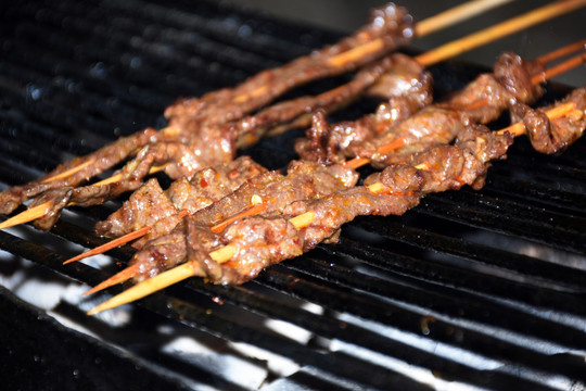 炭烤牛肉串
