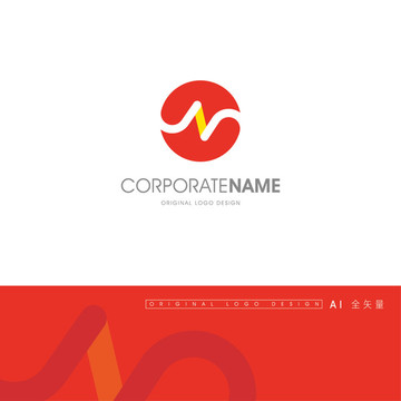 N字母logo
