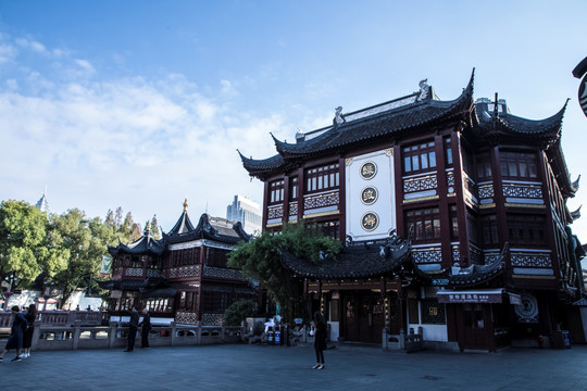 上海城隍庙绿波廊