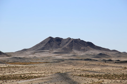 地质地理戈壁滩荒漠山区地质地理