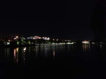 苏州外城河夜色风景
