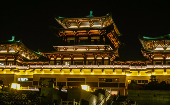 铜官窑古镇夜景