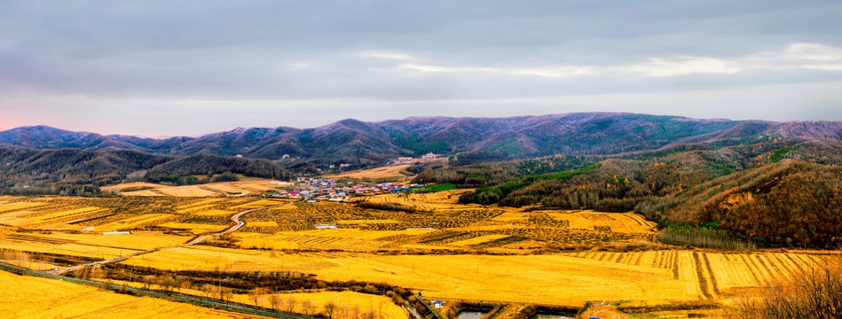 远山梯田