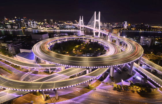 南浦大桥夜景