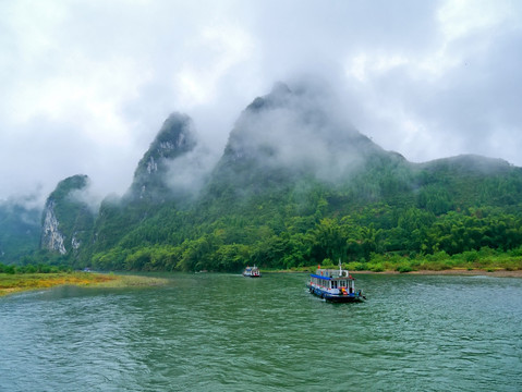 广西桂林山水漓江