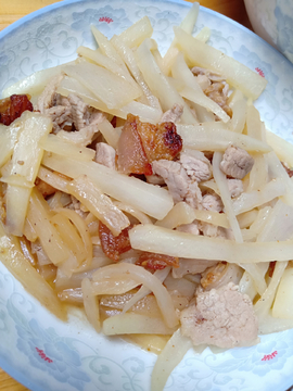 肉炒萝卜