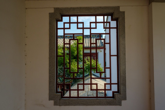 中式古窗